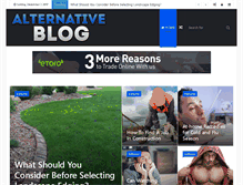 Tablet Screenshot of alternative-blog.net